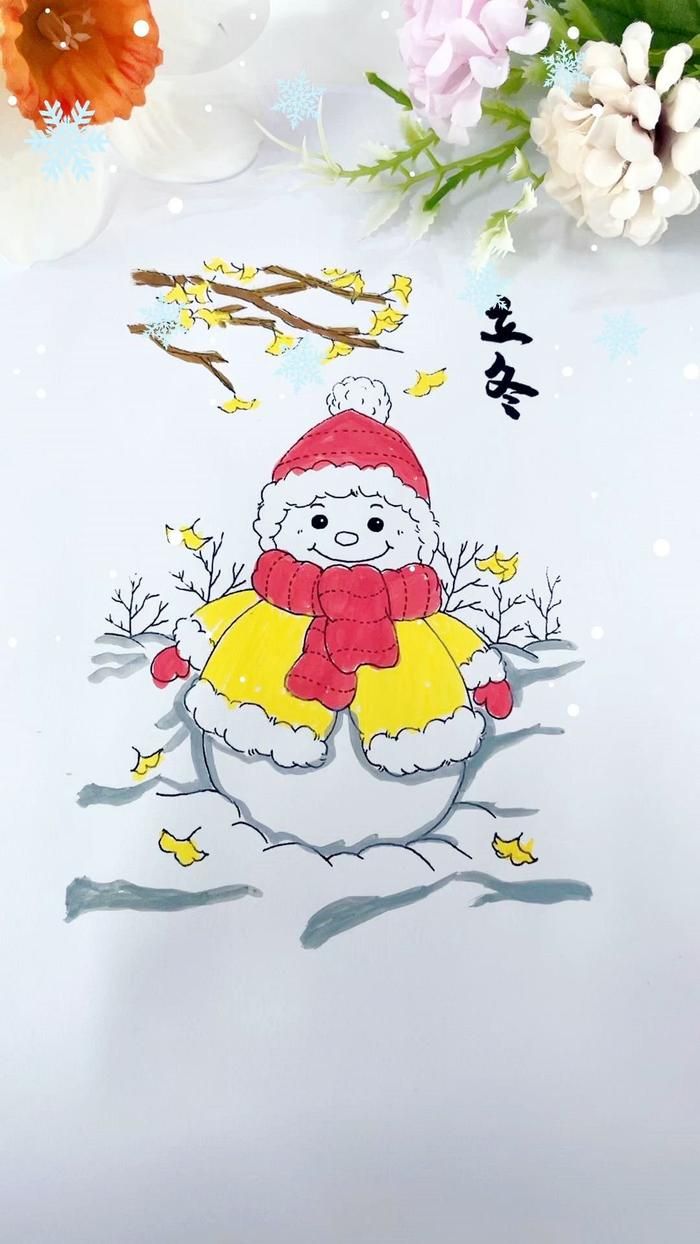 立冬画大全，简洁美观的艺术展现